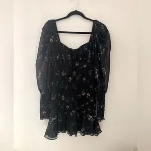 endless rose strapless embroidered mini dress Endless Rose